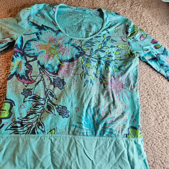 fresh produce Tops - Women's 3/4 Sleeve Top Size Large
